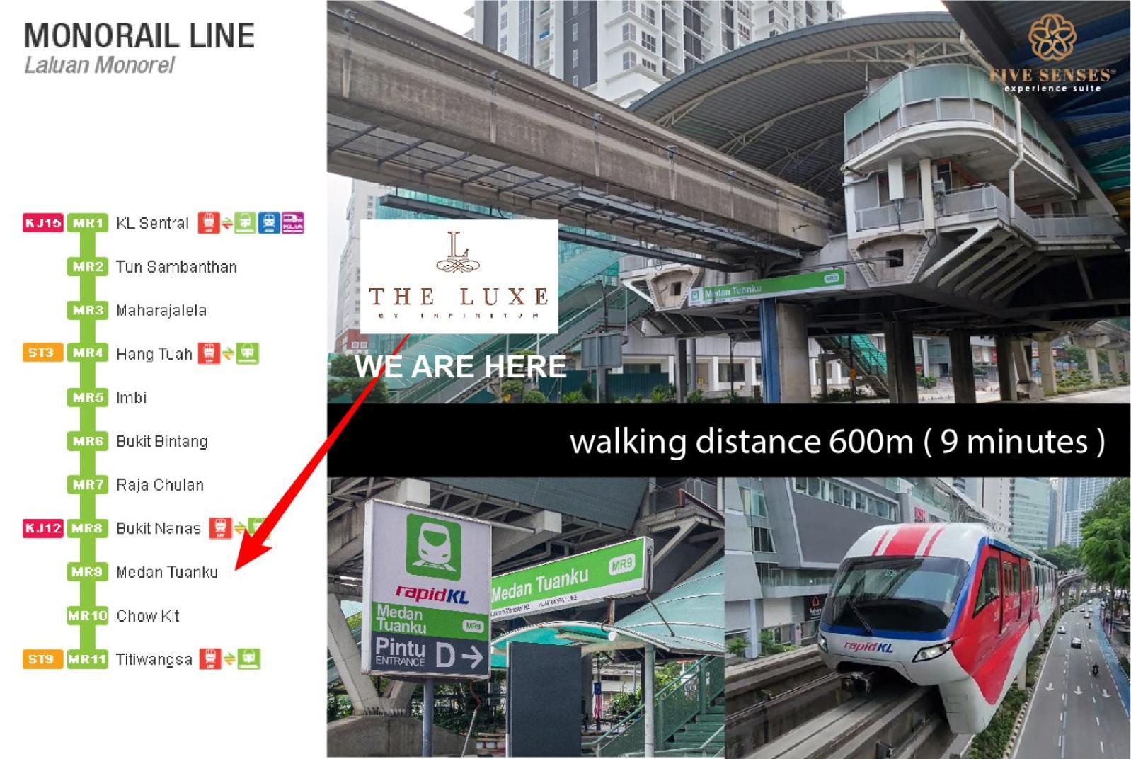 The Luxe & The Colony, Klcc Leilighet Kuala Lumpur Eksteriør bilde
